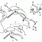 GL1100I Заднее крыло
