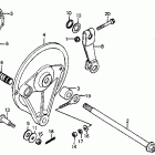 CR80R Rear brake panel 80-81