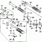 GL1100I Подножки