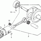 NX50M Коленвал и поршни