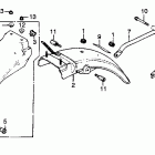 CB750K Cb750k / l rear fender 79-82