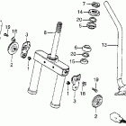 NX50M Handlebar @ front fork