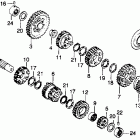 CB450T Трансмиссия