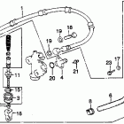 GL1100I Rear brake master cyl.