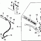 CB900C Fr. brake master cyl. 82