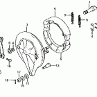CB650 Задний тормоз