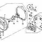 GL1100 Gl1100 headlight