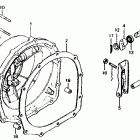CB750F Кожух сцепления
