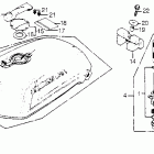 CB900F Топливный бак