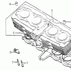 CB900F Цилиндр