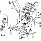 CB750K Руль и панель переднего номера