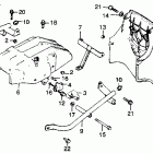CB450T Заднее крыло и бампер