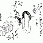 GL1100I Коленвал