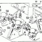 CB900C Carburetor assy. (link)