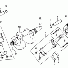 CX500TC Коленвал и поршни