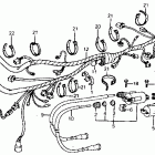VF750S Wire harness @ ignition coil 82