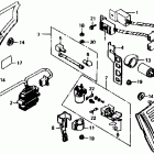 CB750F Side cover @ spark unit  @ regulator