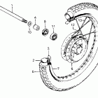 CM200T Переднее колесо