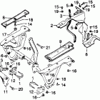 GL1100I Кронштейн крепления 