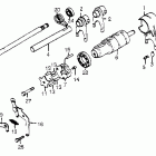 CB650SC Вилка переключения передач