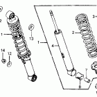 CM200T Rear shock absorber 82