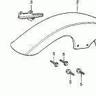 CB900C Переднее крыло