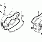 GL1100I Крышка головки цилиндров