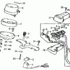 CX500C Speedometer @ tachometer