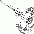 CR80R Front wheel 82