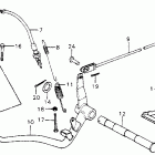 CM200T Педаль кик стартер