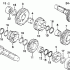 CB900C Трансмиссия