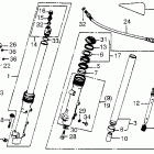 CB750C Front fork 81-82