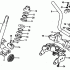 MB5 Handlebar @ steering stem  @ horn