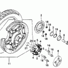 CM450A Cm450a / c rear wheel 82