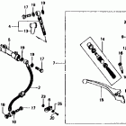 CB750F Front brake master cylinder 81-82