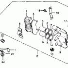 CB750K Cb750k front brake caliper 2 82