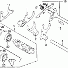 CB900C Вилка переключения передач