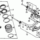 GL500I Задний амортизатор