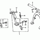 CB650 Подножка