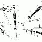 CX500TC Valve @ upper rocker arm
