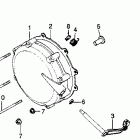 GL1100I Кожух сцепления