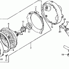 CX500C Headlight 81-82