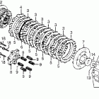 CB900F Сцепление