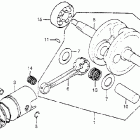 NC50 Коленвал и поршни