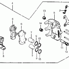 CM400C Cm400c front brake caliper 81