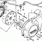 CM400A Руль и панель переднего номера