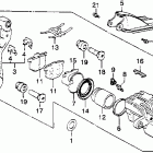 CB900C Rear brake caliper 80-81