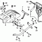 CM400A Заднее крыло и бампер