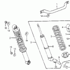 CM200T Rear shock absorber 80-81