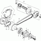 XR500R Топливный бак
